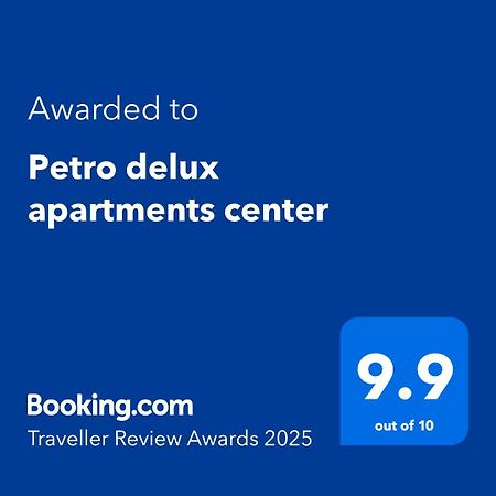 Petro Delux Apartments Center Kaunas Exteriör bild