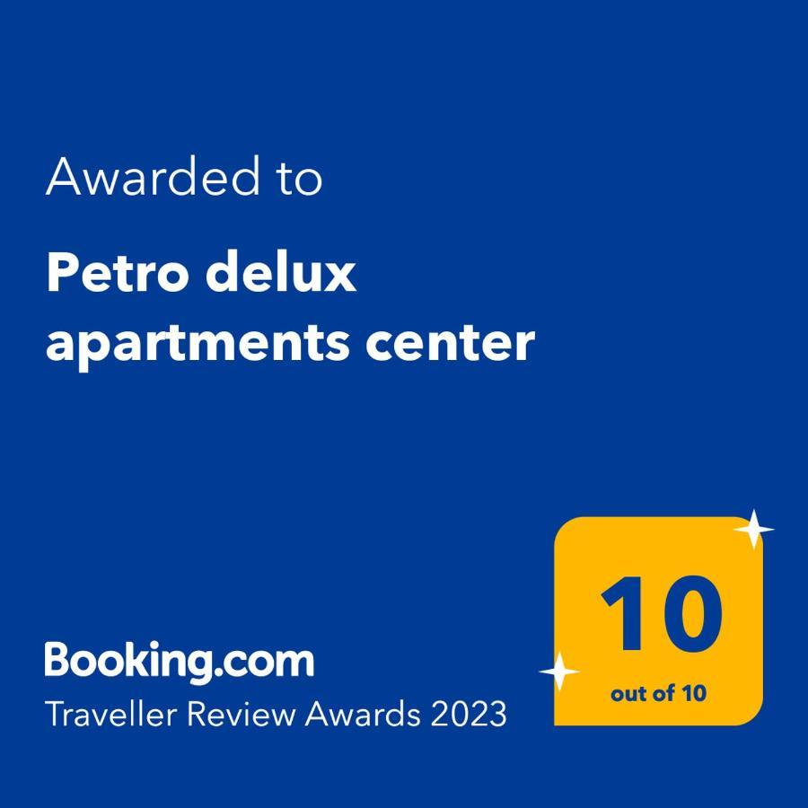 Petro Delux Apartments Center Kaunas Exteriör bild