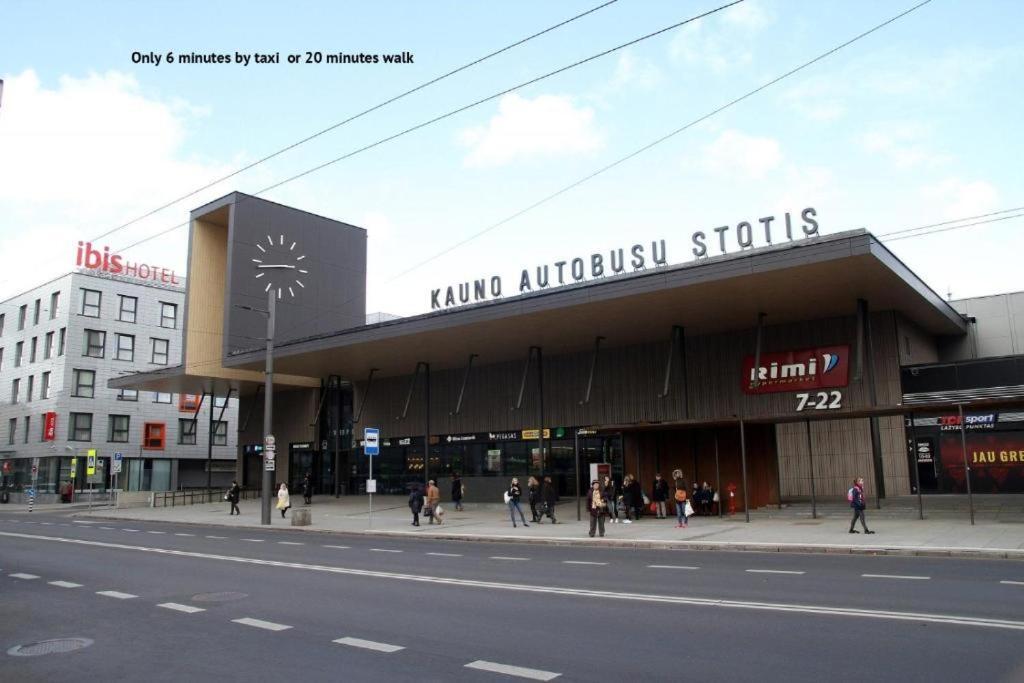 Petro Delux Apartments Center Kaunas Exteriör bild